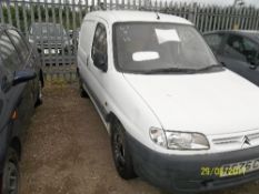 Citroen Berlingo1.9D 600 Panel van- R676 CHW Date of registration: 06.12.1997 1905cc, diesel,