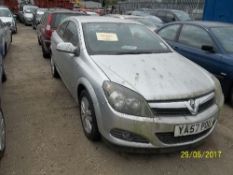 Vauxhall Astra SXI - YA57 POU Date of registration: 21.02.2008 1598cc, petrol, manual, silver