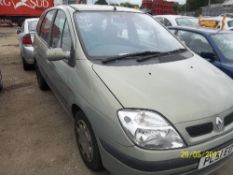 Renault Megane Scenic Expression - PL51 EOY Date of registration: 18.02.2002 1390cc, petrol, manual,