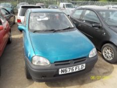 Vauxhall Corsa Twist - N675 FLD Date of registration: 31.08.1995 1196cc, petrol, manual, blue