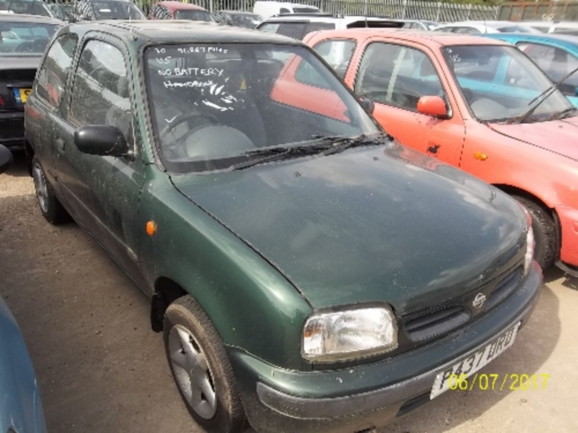 Nissan Micra GX - P437 DRD Date of registration: 17.03.1997 998cc, petrol, variable speed auto, - Image 2 of 4