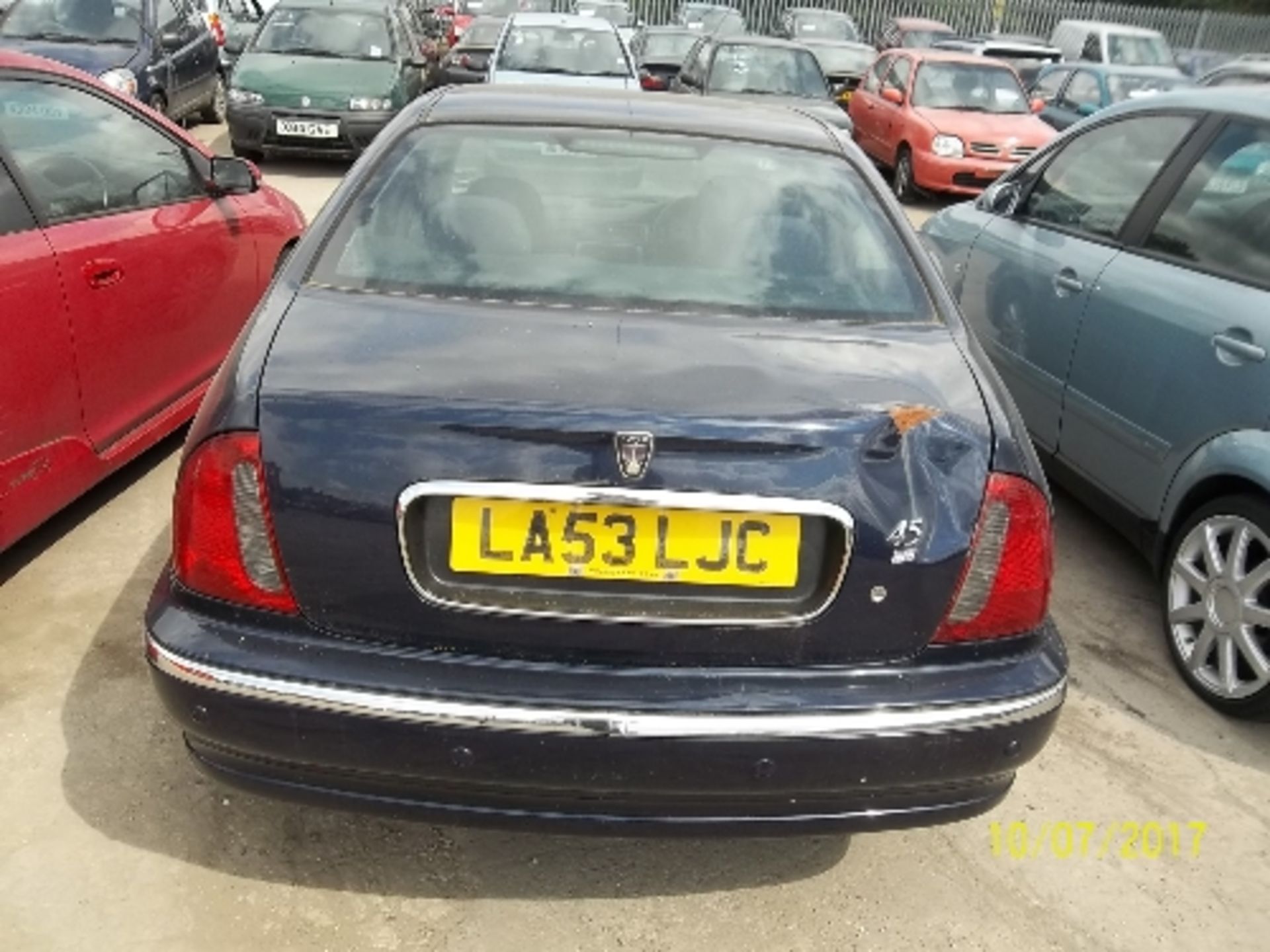 Rover 45 Club 16V - LA53 LJC Date of registration: 17.02.2004 1796cc, petrol, variable speed auto, - Image 3 of 4