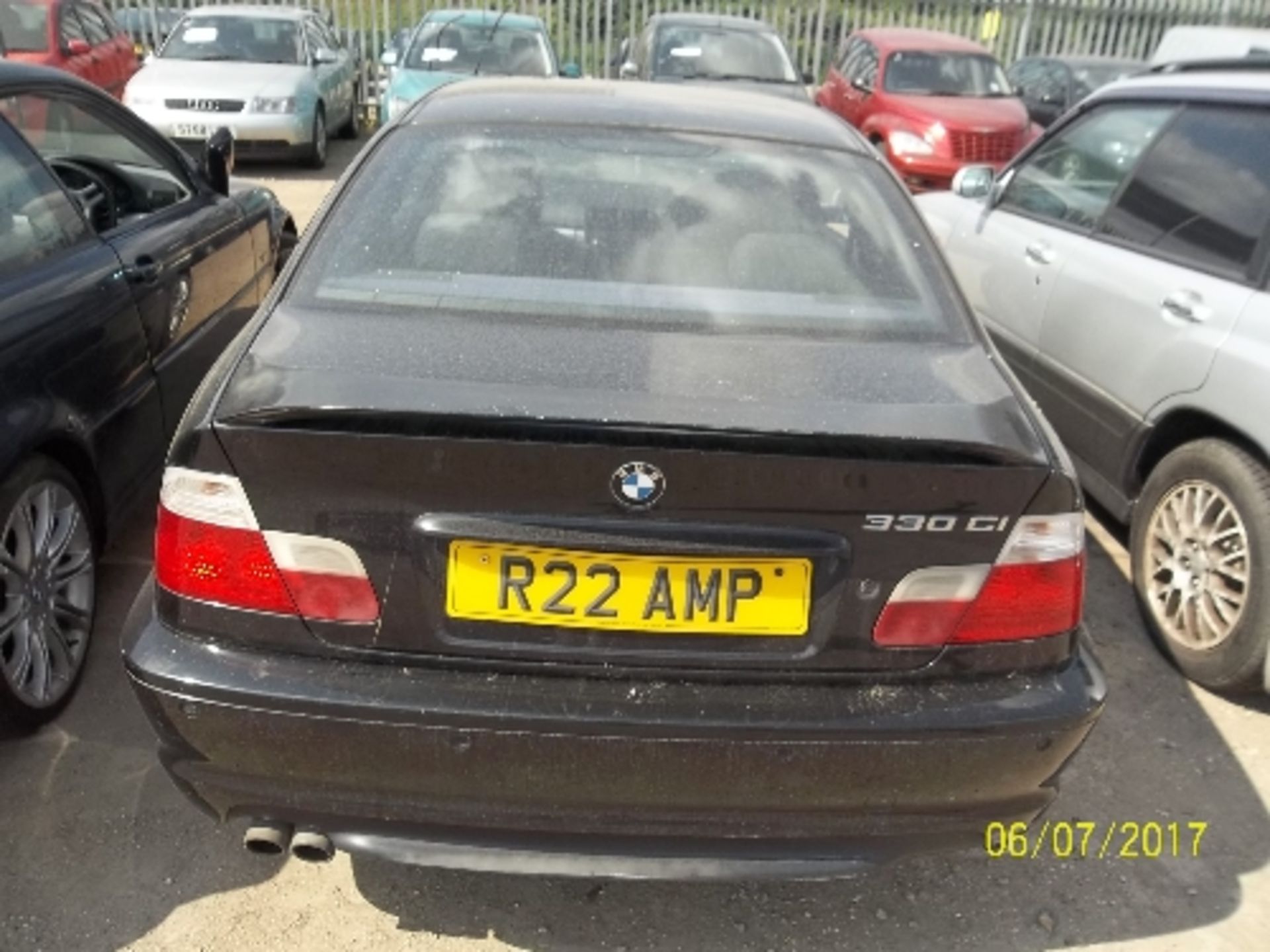 BMW 330 CD Coupe - R22 AMP Date of registration: 01.04.2004 2979cc, petrol, black Odometer reading - Image 3 of 4