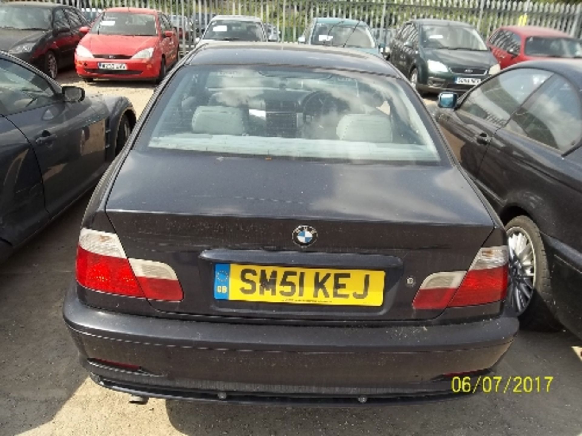 BMW 318CI SE Coupe - SM51 KEJ Date of registration: 22.10.2001 1995cc, petrol, manual, blue Odometer - Image 3 of 4