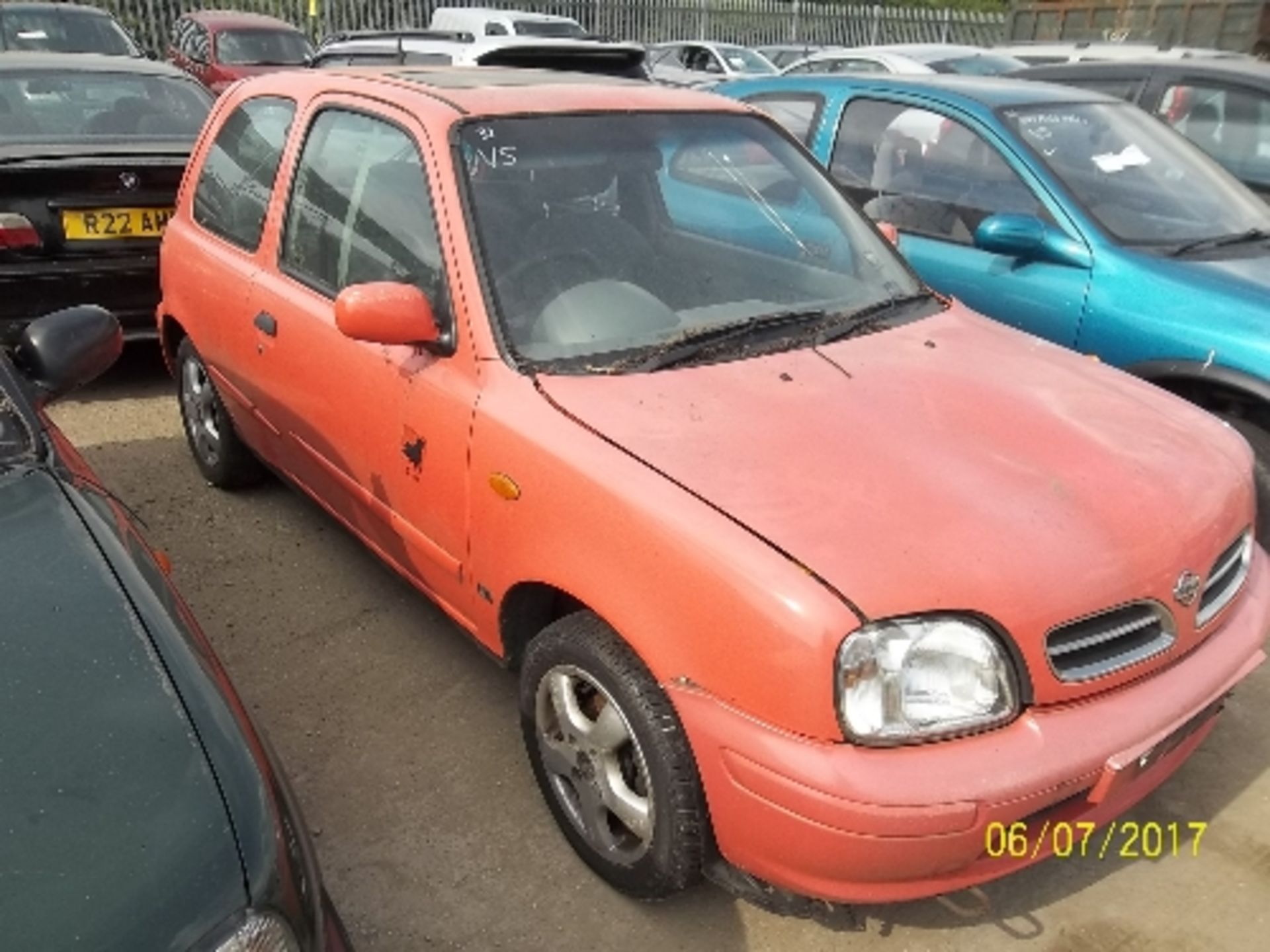 Nissan Micra SI - S899 OEC Date of registration: 29.09.1998 1275cc, petrol, manual, pink Odometer - Image 2 of 4