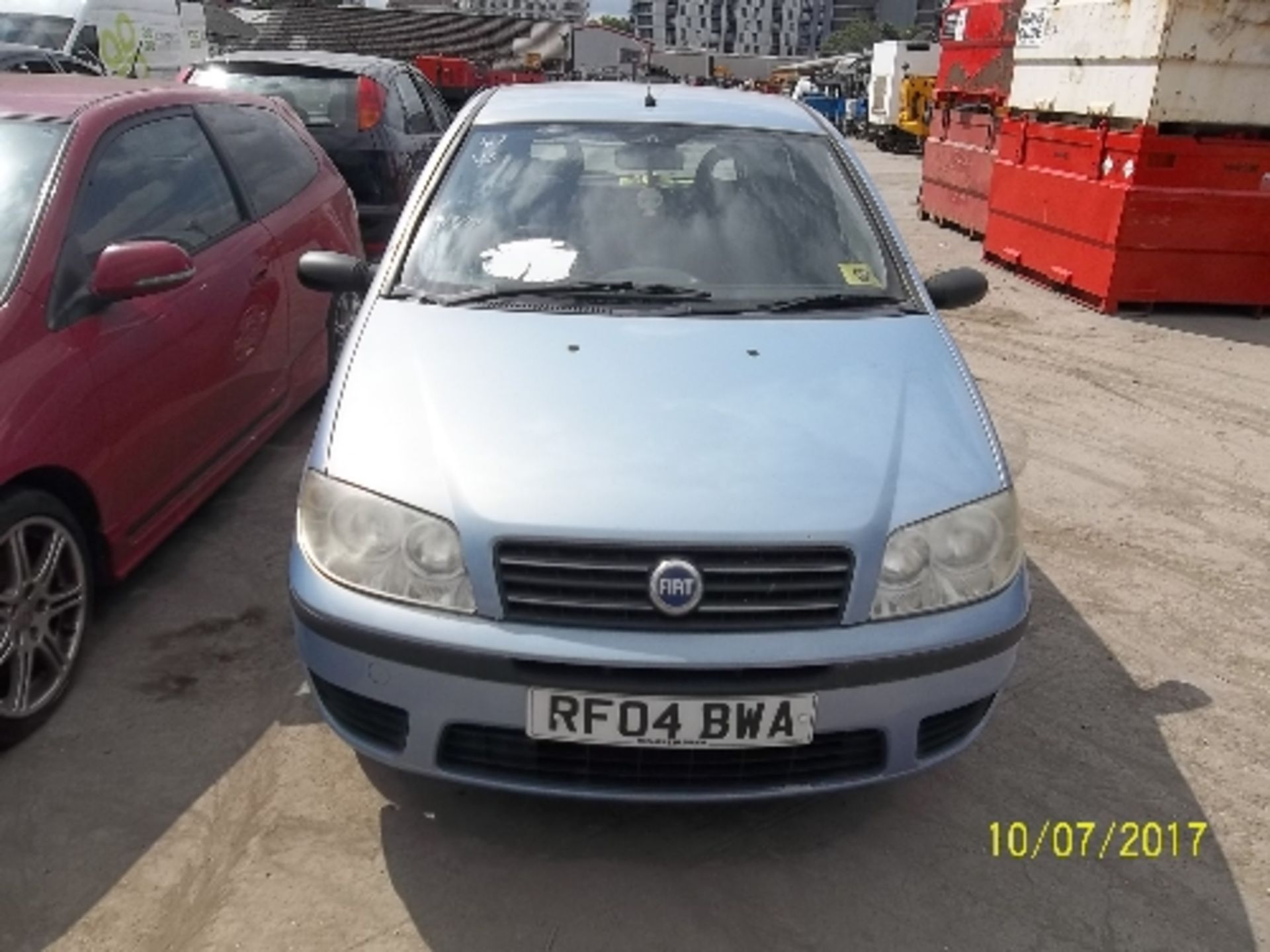 Fiat Punto Active 8V - RF04 BWA Date of registration: 19.05.2004 1242cc, petrol, manual, blue