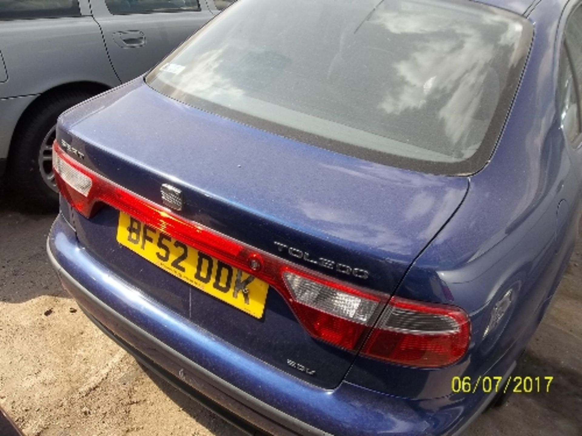 Seat Toledo SE 20V - BF52 DDK Date of registration: 01.09.2002 1781cc, petrol, manual, blue Odometer - Image 3 of 4