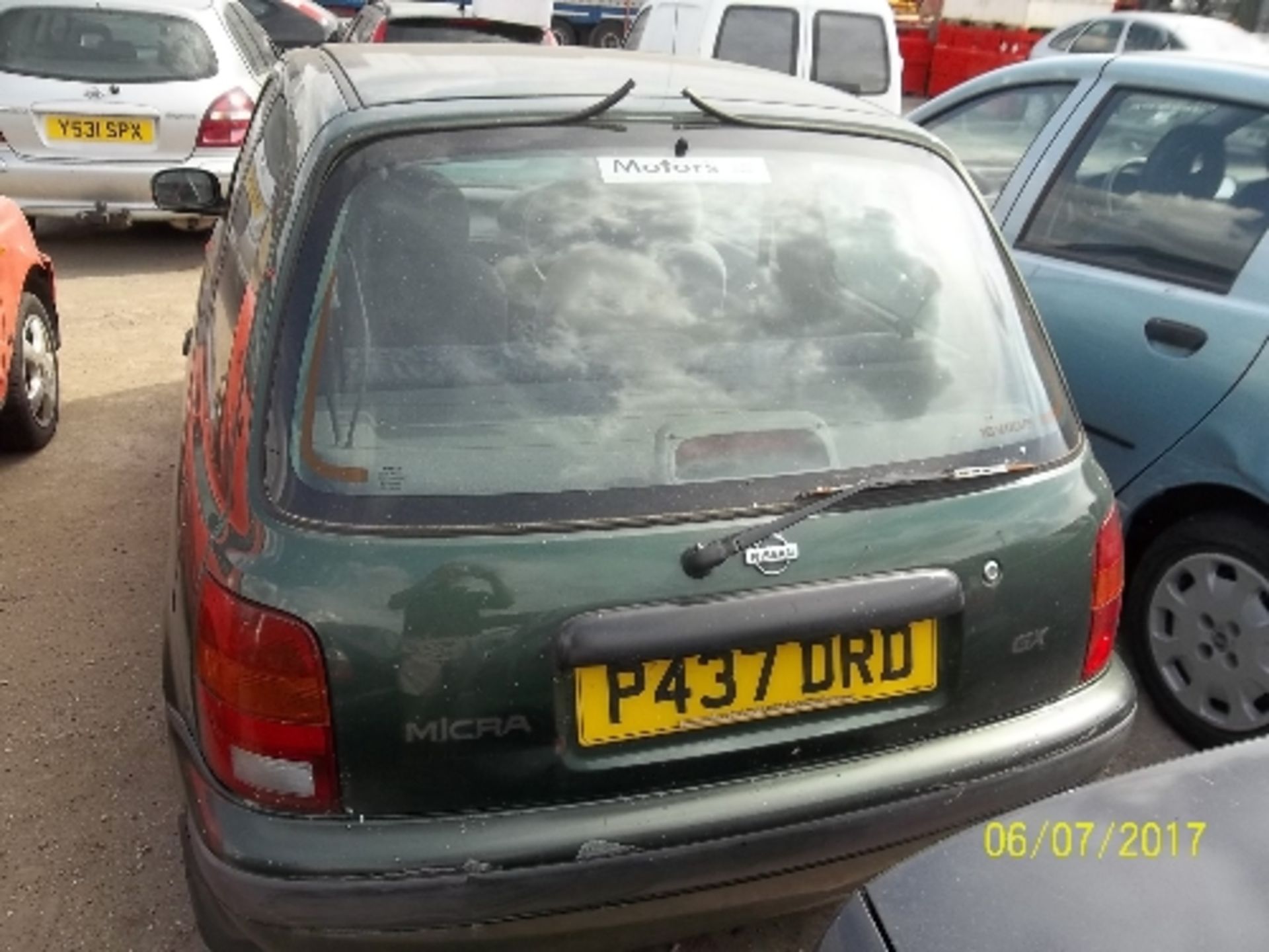 Nissan Micra GX - P437 DRD Date of registration: 17.03.1997 998cc, petrol, variable speed auto, - Image 3 of 4