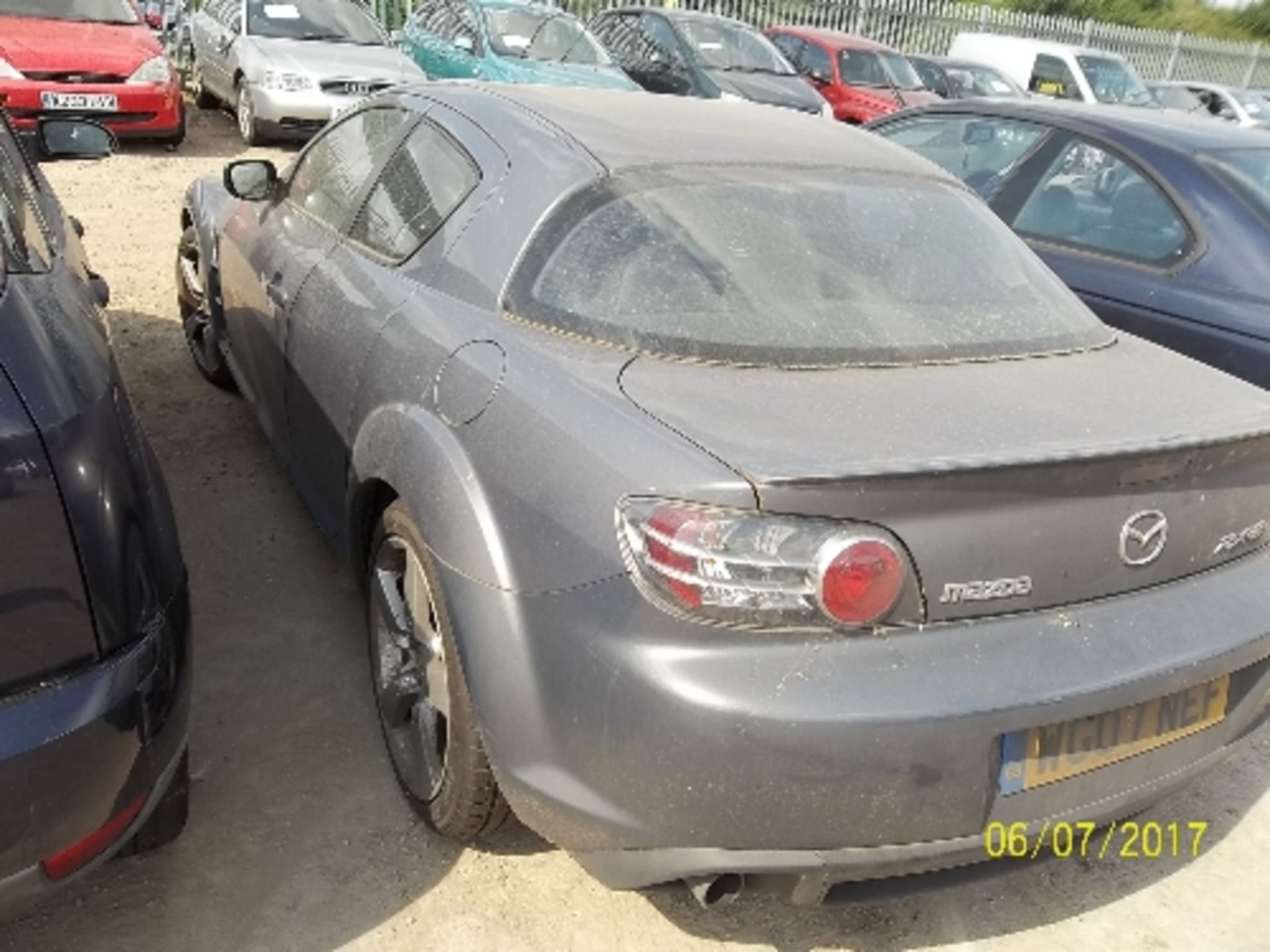 Mazda RX-8 231 PS Coupe - WG07 NEF Date of registration: 31.05.2007 2616cc, petrol, manual, grey - Image 4 of 4