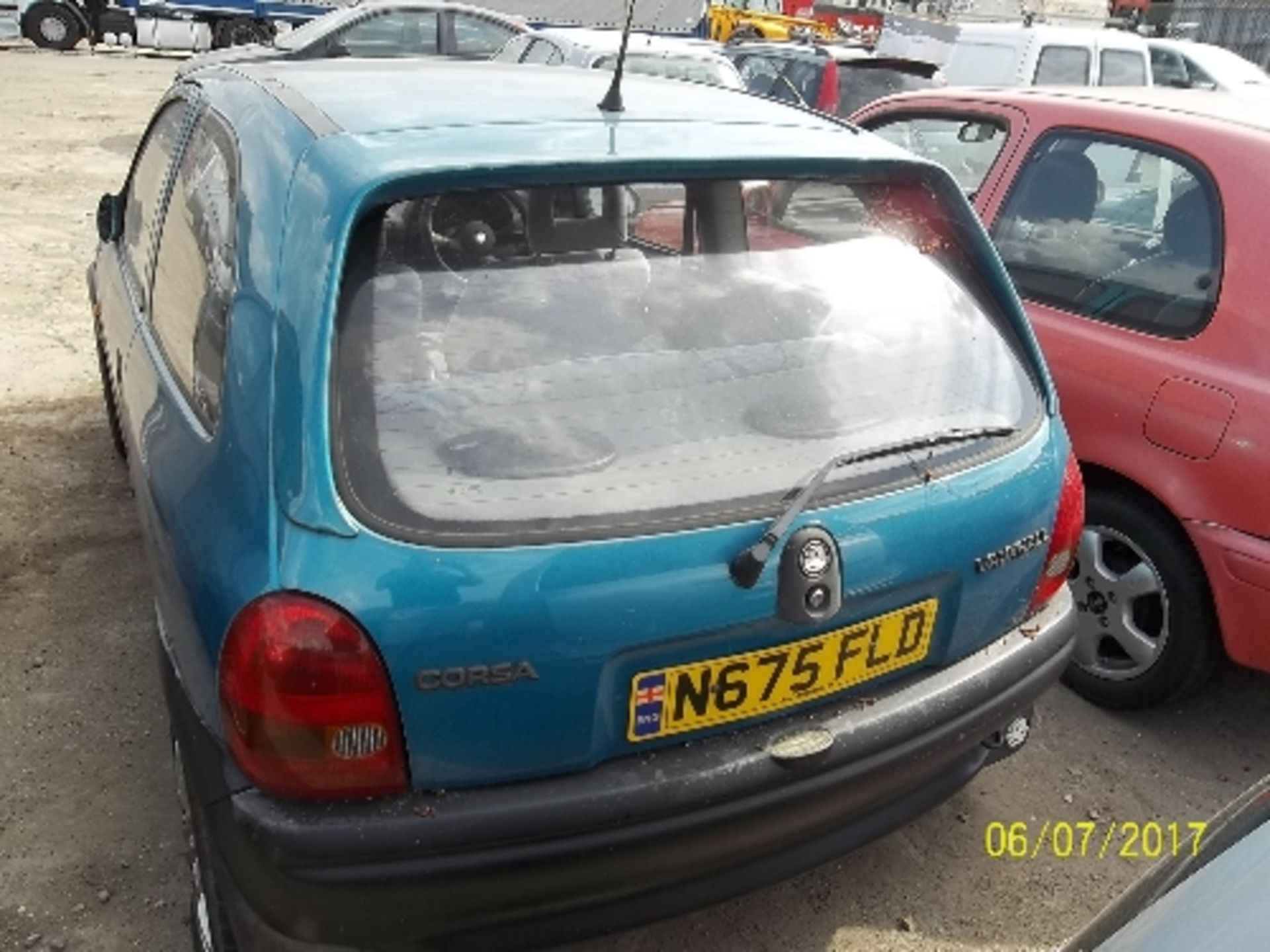 Vauxhall Corsa Twist - N675 FLD Date of registration: 31.08.1995 1196cc, petrol, manual, blue - Image 3 of 4