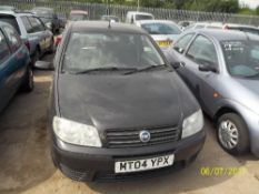 Fiat Punto Dynamic 8V - MT04 YPX Date of registration: 28.05.2004 1242cc, petrol, manual, black