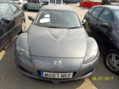 Mazda RX-8 231 PS Coupe - WG07 NEF Date of registration: 31.05.2007 2616cc, petrol, manual, grey