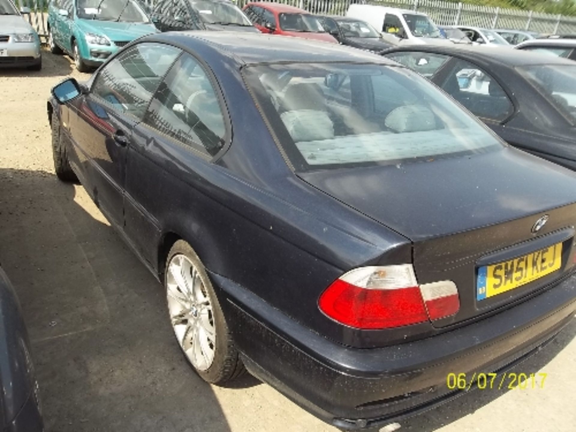 BMW 318CI SE Coupe - SM51 KEJ Date of registration: 22.10.2001 1995cc, petrol, manual, blue Odometer - Image 4 of 4