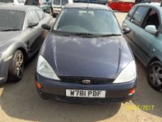 Ford Focus LX TD DI - W781 PDF Date of registration: 30.05.2000 1753cc, diesel, manual, blue