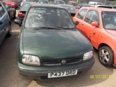 Nissan Micra GX - P437 DRD Date of registration: 17.03.1997 998cc, petrol, variable speed auto,