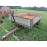 Ferguson two wheel hydraulic tipping trailer