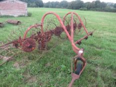 Vicon Lely Acrobat hay turner Mk1 c/w spare tynes