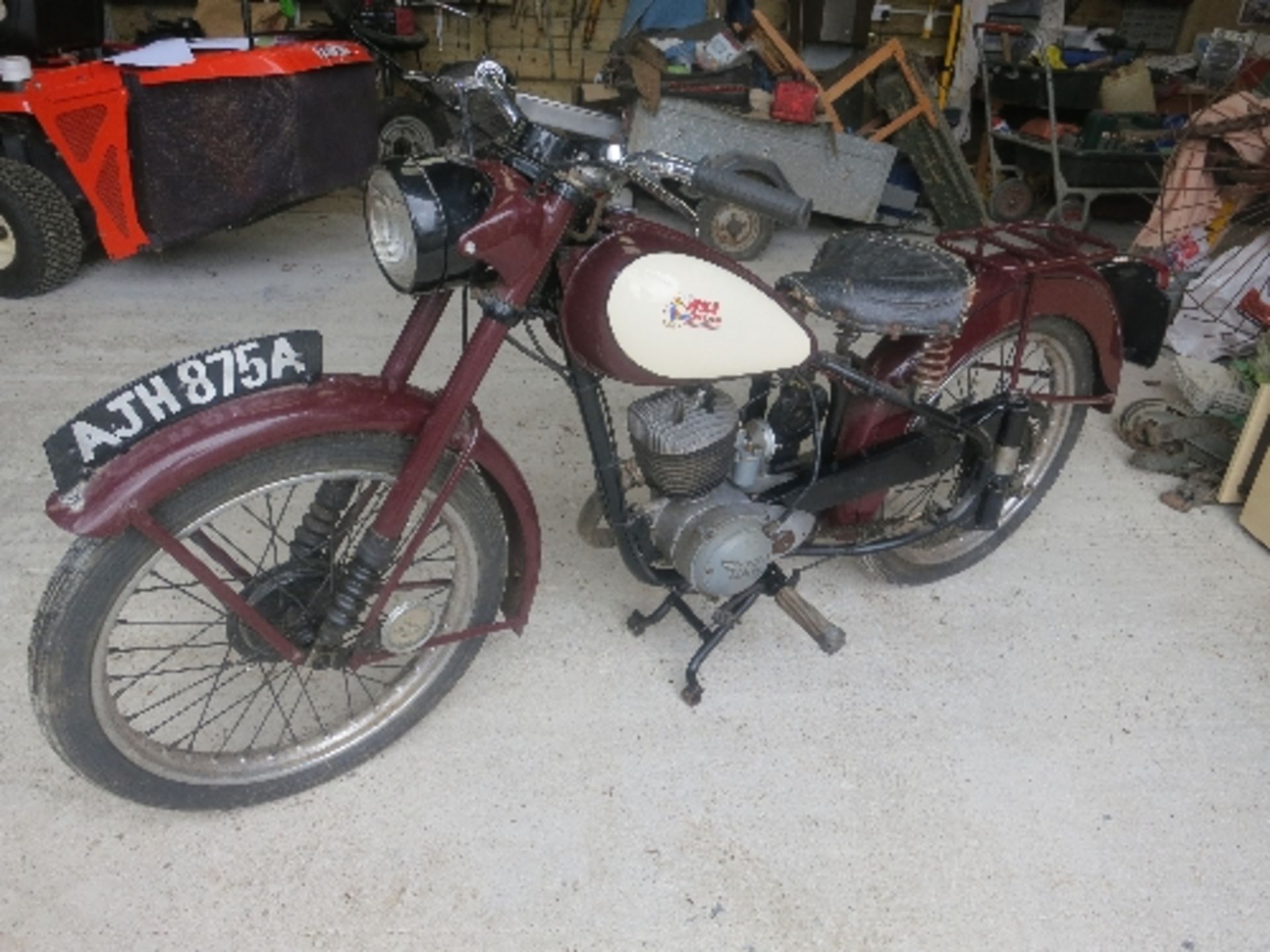 BSA Bantam Motorcycle - first registered 3rd February 1960 Registration Number:  AJH 875A Chassis - Image 2 of 2