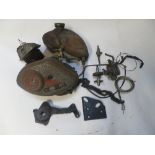 Cyclemaster engine, fuel tank and assorted other accessories