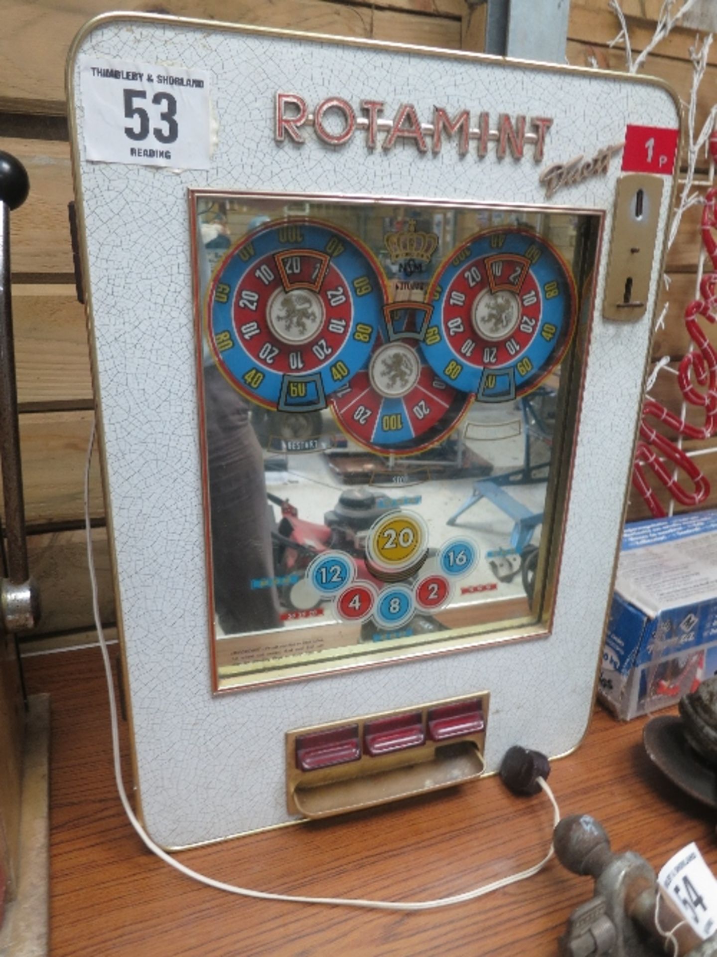 Rotamint fruit machine