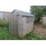 Sectional wooden poultry shed 7ft x 5ft approx