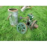Lister A type 3hp stationary engine SN - 202111 with header tank