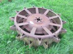 Pair of Spade Lug wheels to suit Fordson Major or E27N