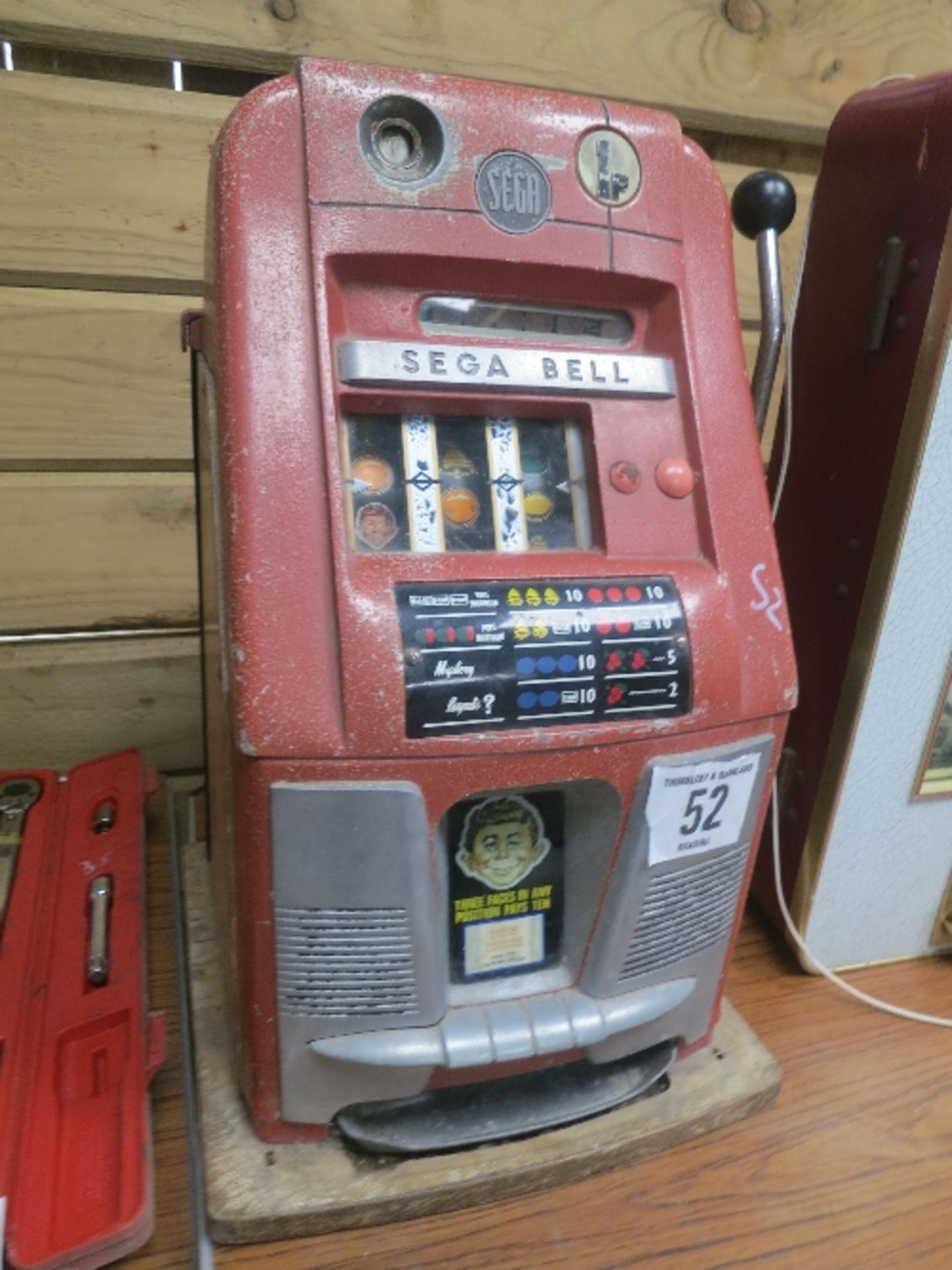 Sega Bell one armed bandit fruit machine