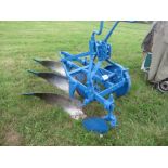 FR TS59E 3 furrow mounted plough with depth wheel SCN bodies