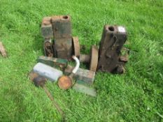 2 Lister D type stationary engines for spares/repair