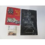 The 'Veteran Motor Car' pocket book by Anthony Bird and  Francis Hutton Stott. First published in