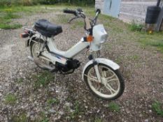 Tomos Mopen 49cc, first registered September 1990 Registration Number: H942 CBU (non transferable)