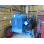 Fordson EIA Major Diesel Tractor - march 1955 Serial Number:  1334881 - not registered, showing 8121