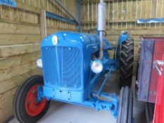 Fordson EIA Major Diesel Tractor - march 1955 Serial Number:  1334881 - not registered, showing 8121