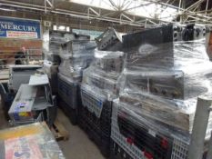 6 pallets of cabinet heater shells (stillages not included)