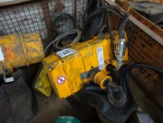 160kg electric chain hoist