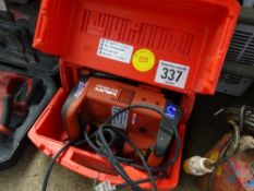 Hilti DCSE20 wall chaser 110v