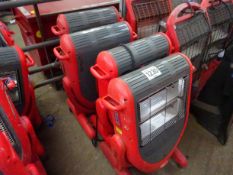 4 Elite Heat infra red heaters