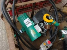 Mini 1000 pneumatic chain hoist