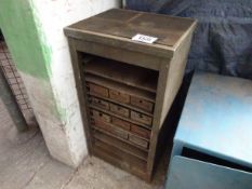 Metal storage cabinet