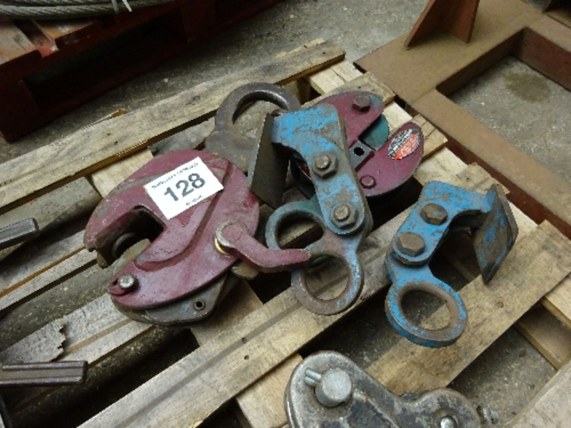 4 sheet material clamps
