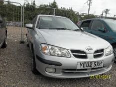 Nissan Almera SE Plus - YE02 SXH Date of registration: 27.06.2002 1497cc, petrol, manual, silver