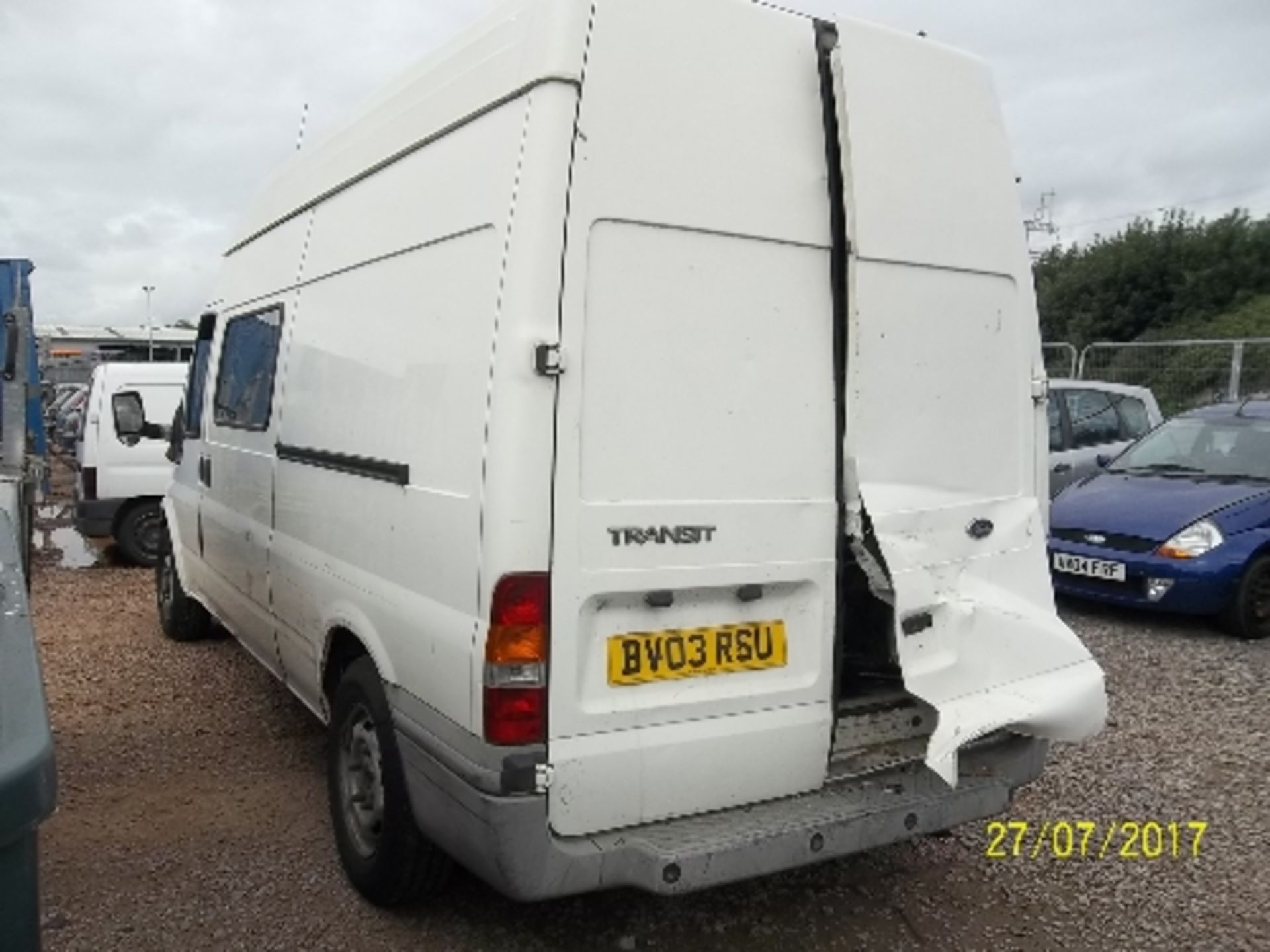 Ford Transit 350 LWB TD Panel van - BV03 RSU Date of registration: 03.03.2003 2402cc, diesel, - Image 4 of 4