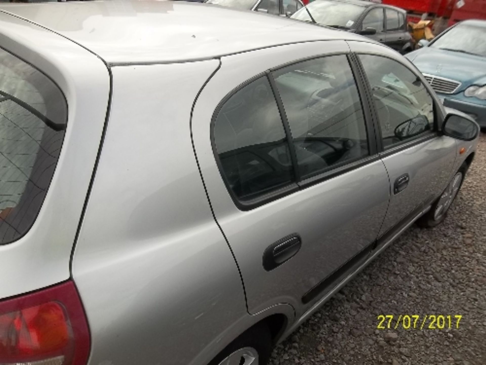 Nissan Almera SE Plus - YE02 SXH Date of registration: 27.06.2002 1497cc, petrol, manual, silver - Image 3 of 4