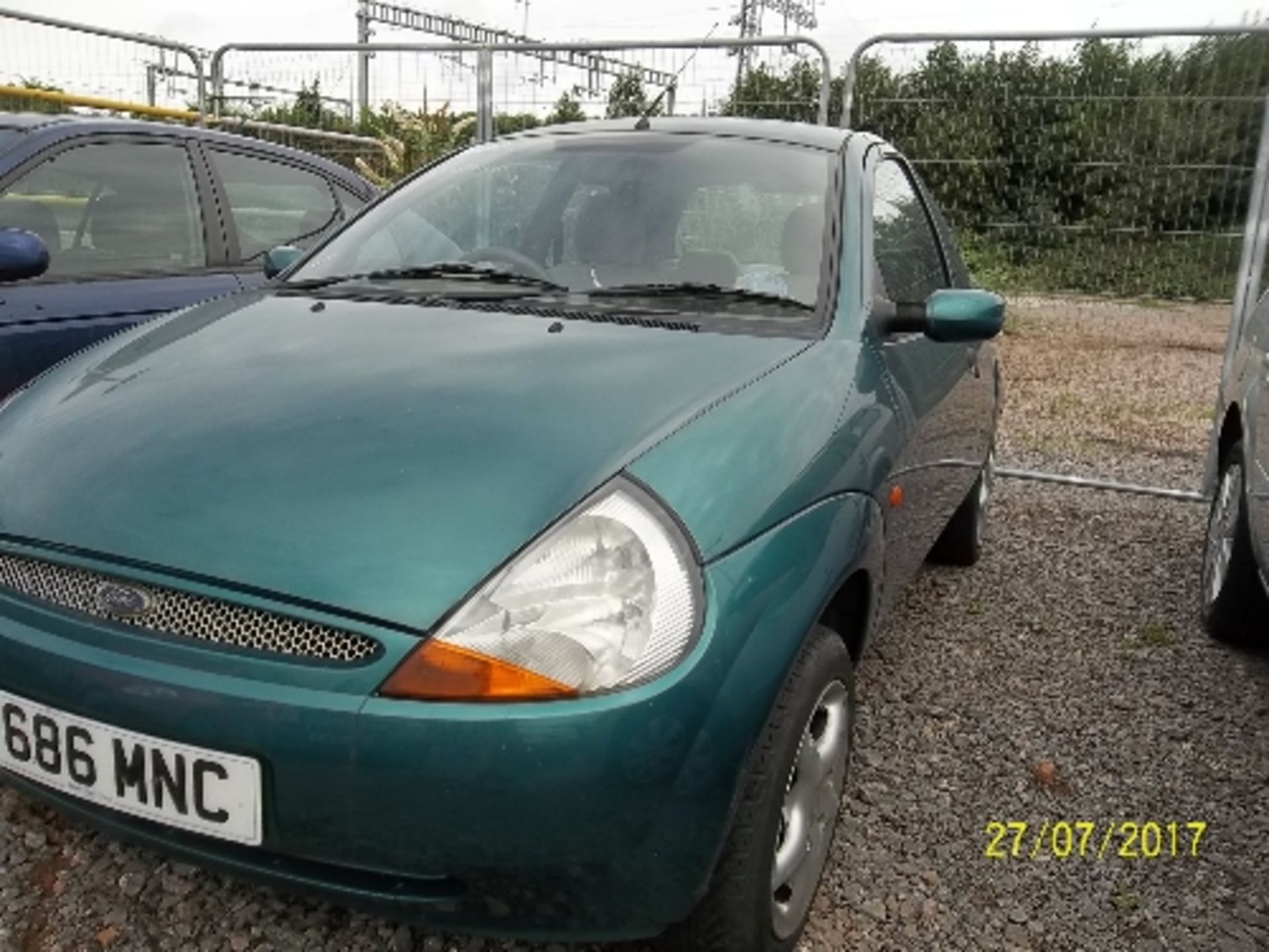 Ford KA Luxury - Y686 MNC Date of registration: 29.06.2001 1299cc, petrol, manual, green Odometer - Image 2 of 4