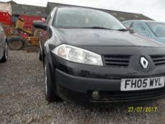 Renault Megane SL Oasis 16V - FH05 WYL Date of registration: 28.06.2005 1390cc, petrol, manual,