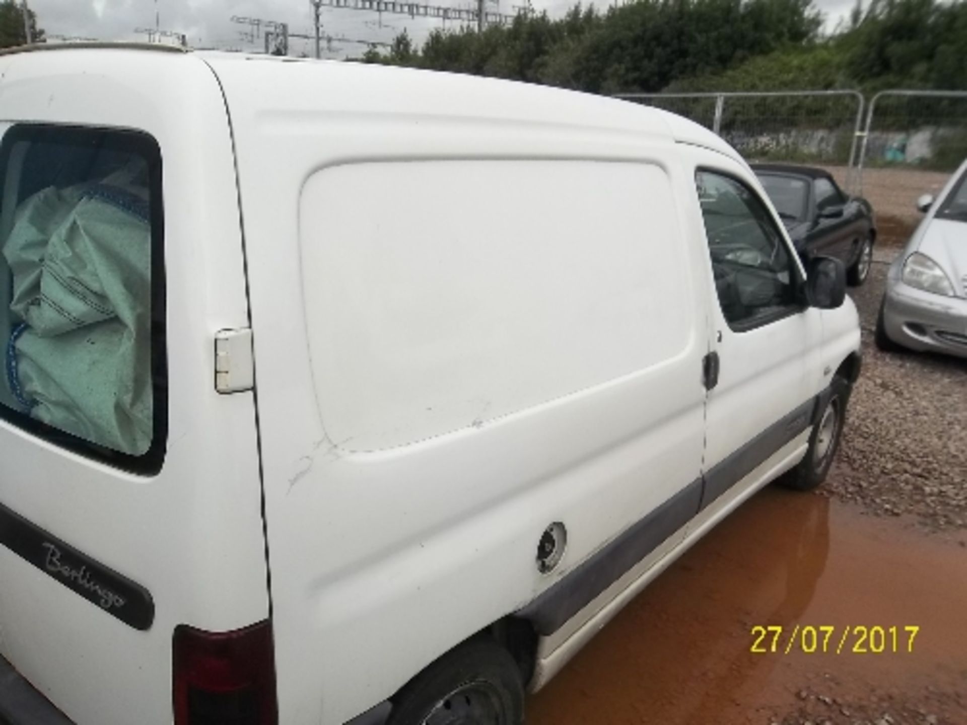 Citroen Berlingo Panel van - W271 AJW Date of registration: 30.03.2000 1868cc, diesel, manual, white - Image 3 of 4