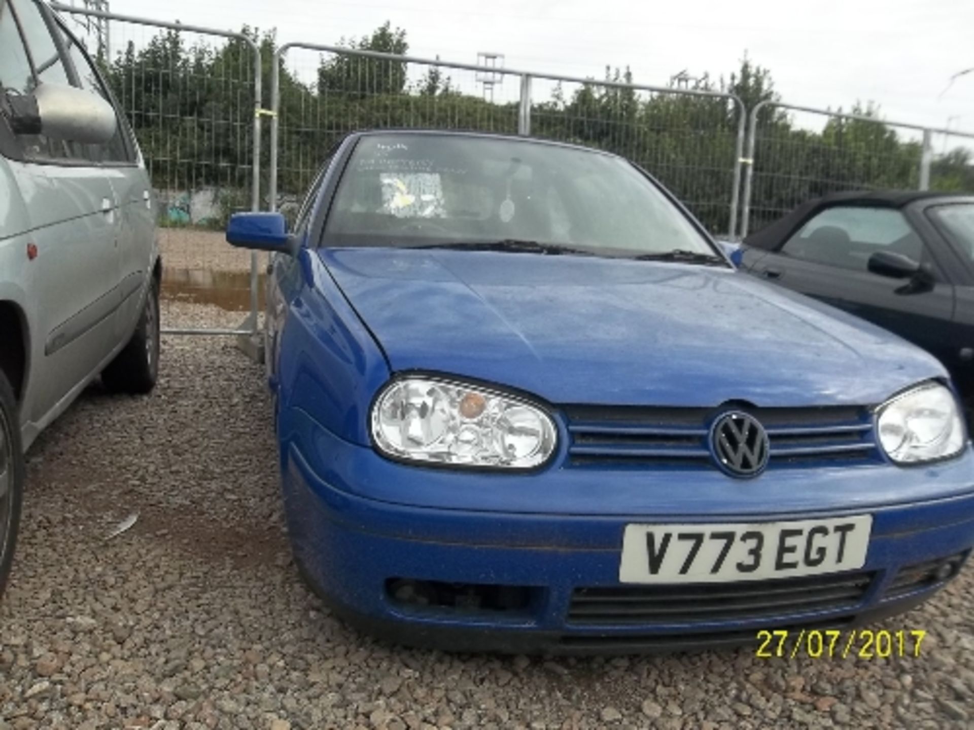 Volkswagen Golf Cabriolet C-Con convertible - V773 EGT Date of registration: 24.01.2000 1984cc,