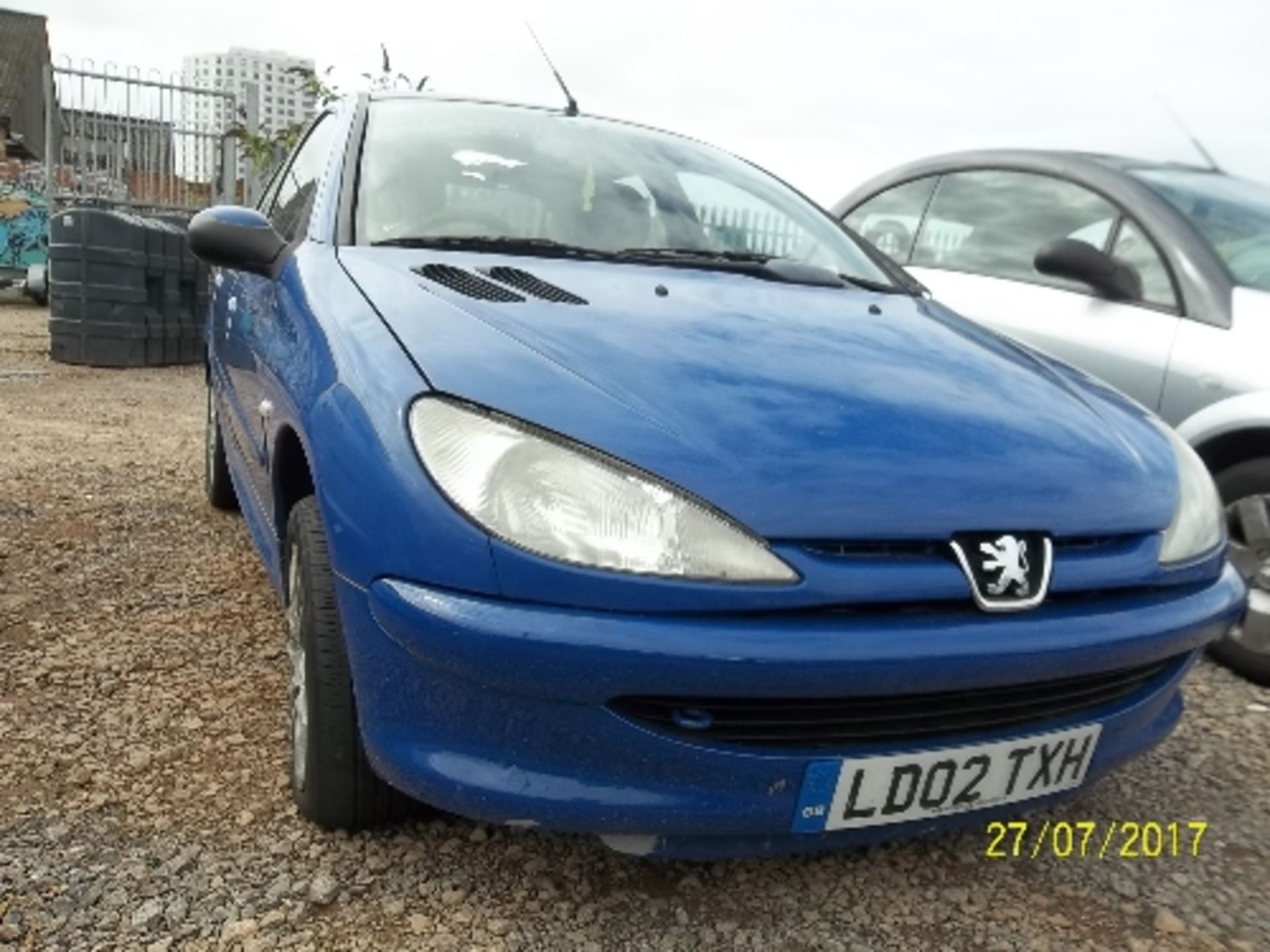 Peugeot 206 Style HDI - LD02 TXH Date of registration: 29.06.2002 1398cc,diesel, manual, blue