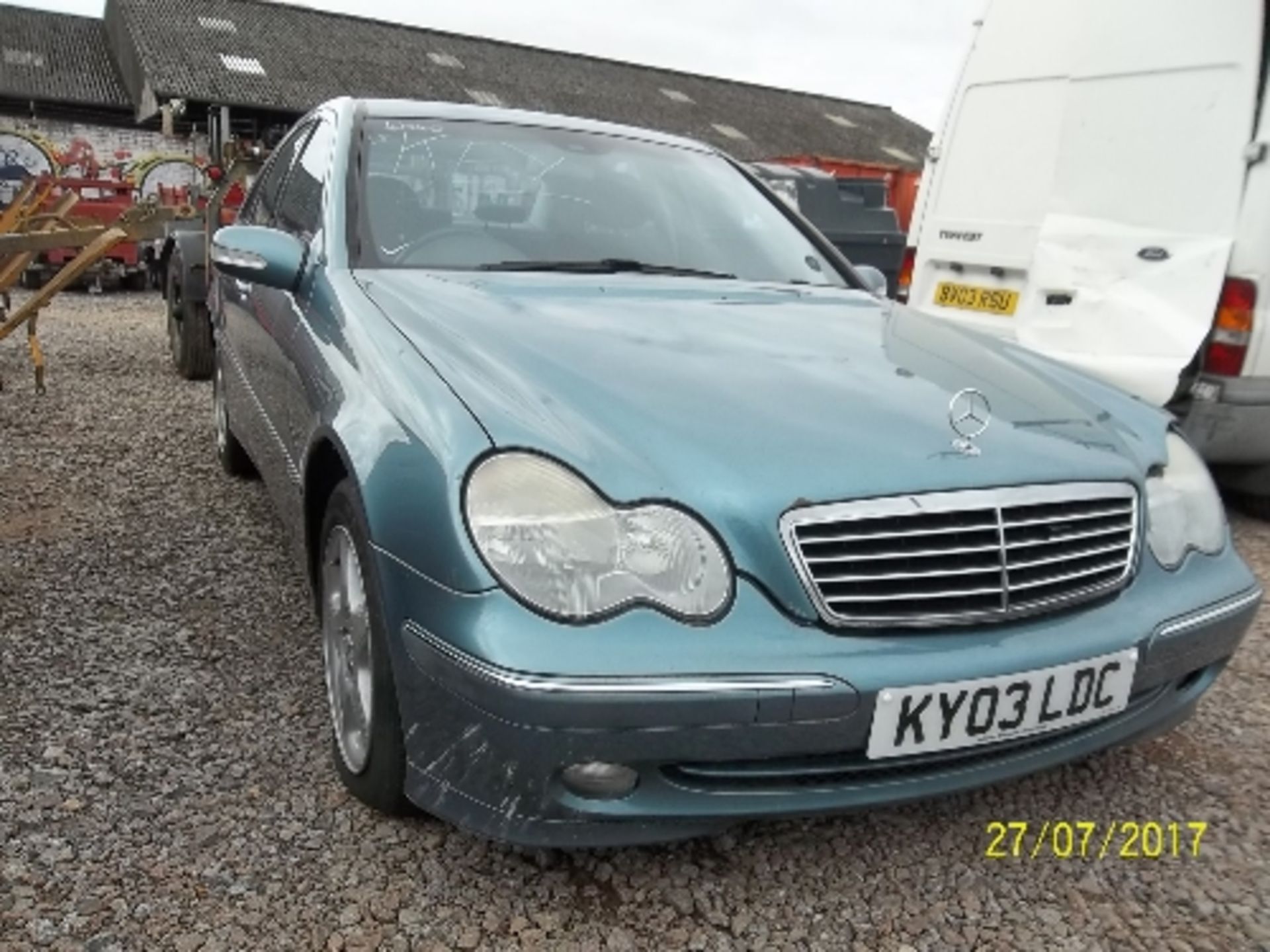 Mercedes C180 Komp Avantgarde SE - KY03 LDC Date of registration: 13.03.2003 1796cc, petrol, 5 speed